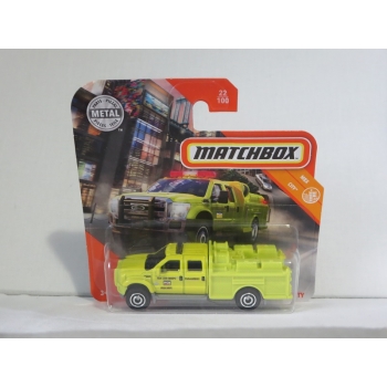 Matchbox 1:64 Ford F-550 Superduty yellow MB2020